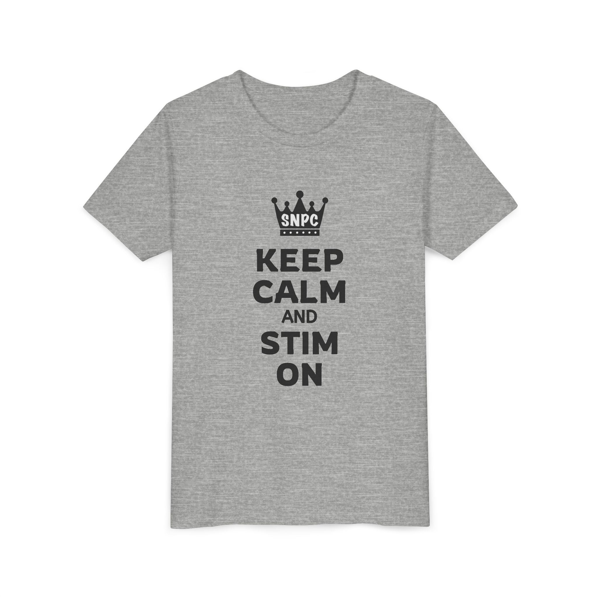 “Keep Calm & Stim On” Youth Tee