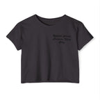 “It Takes A Village, SNPC Ally” Women’s Crop Top