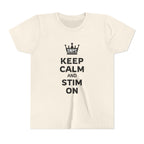 “Keep Calm & Stim On” Youth Tee