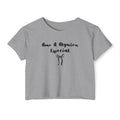 “Amo A Alguien Especial” Women’s Crop Top