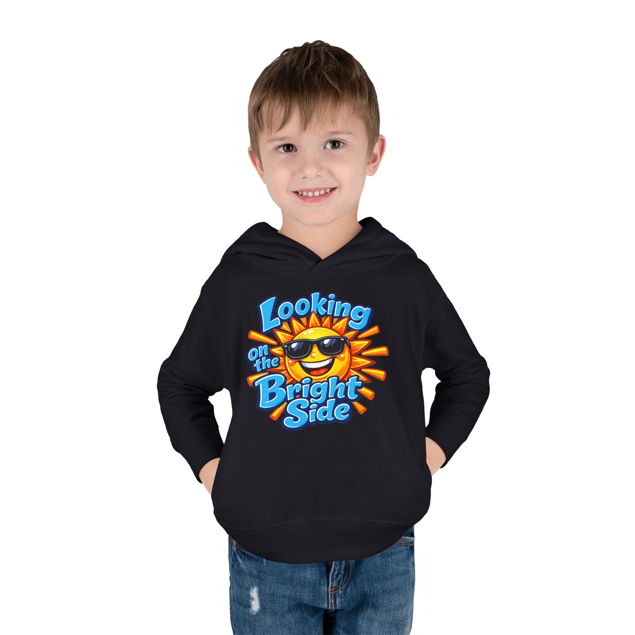 "Looking On The Bright Side" Toddler Hoodie