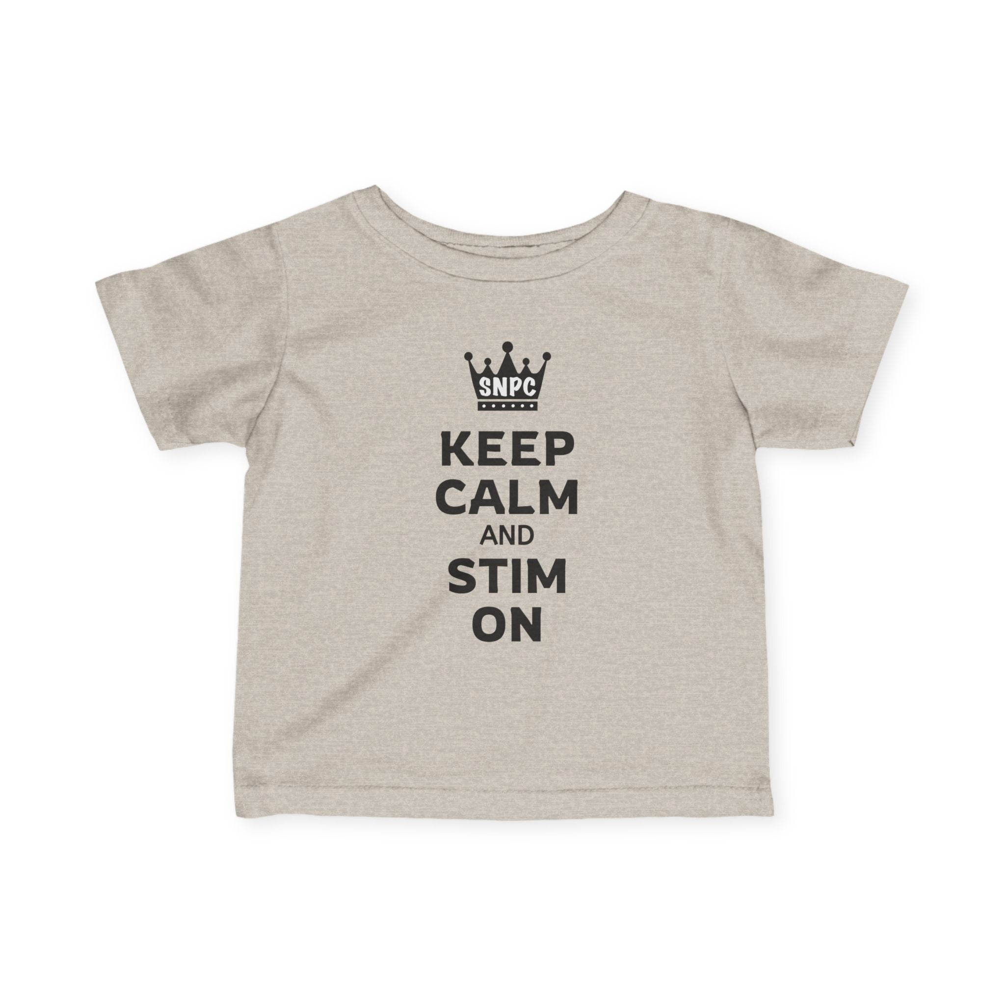 “Keep Calm & Stim On” Infant Tee