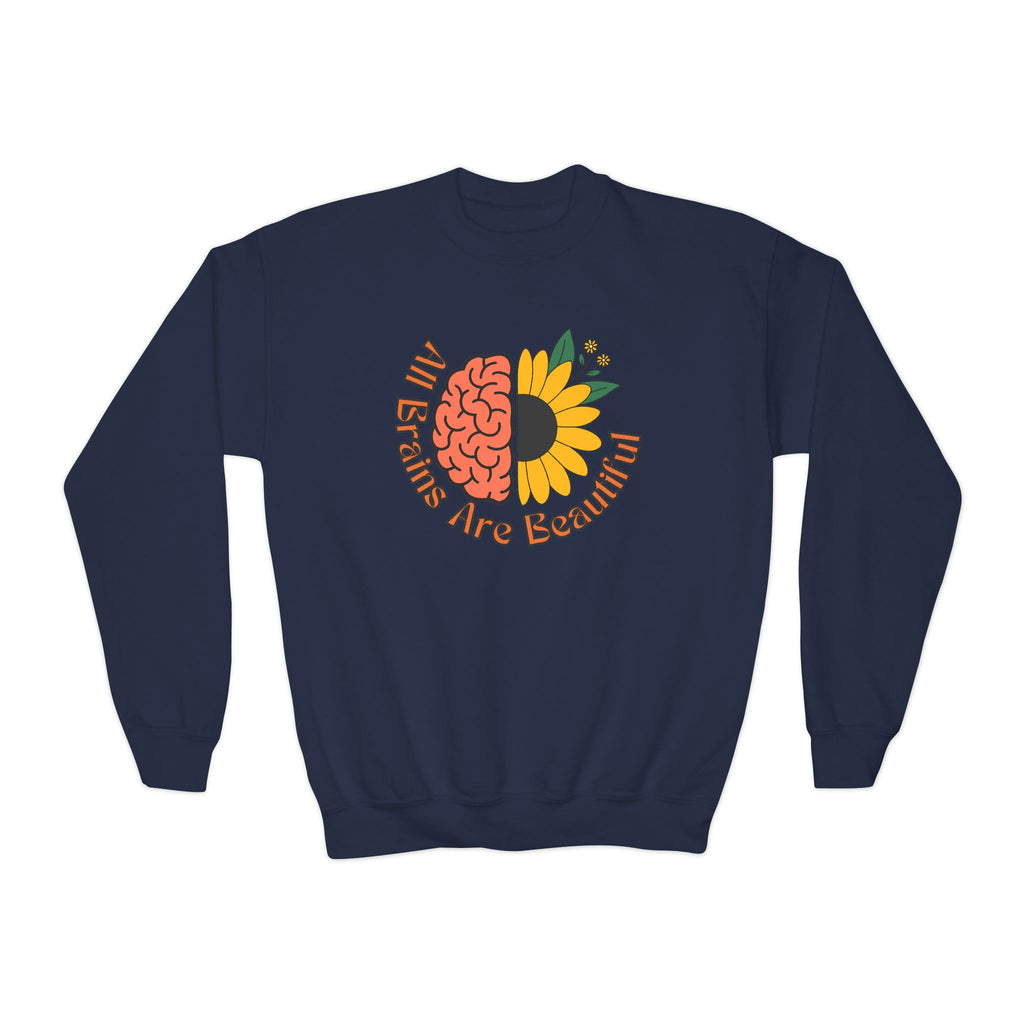 “All Brains Are Beautiful” Youth Sweater