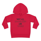 “Not All Disabilities Are Visible” Toddler Hoodie