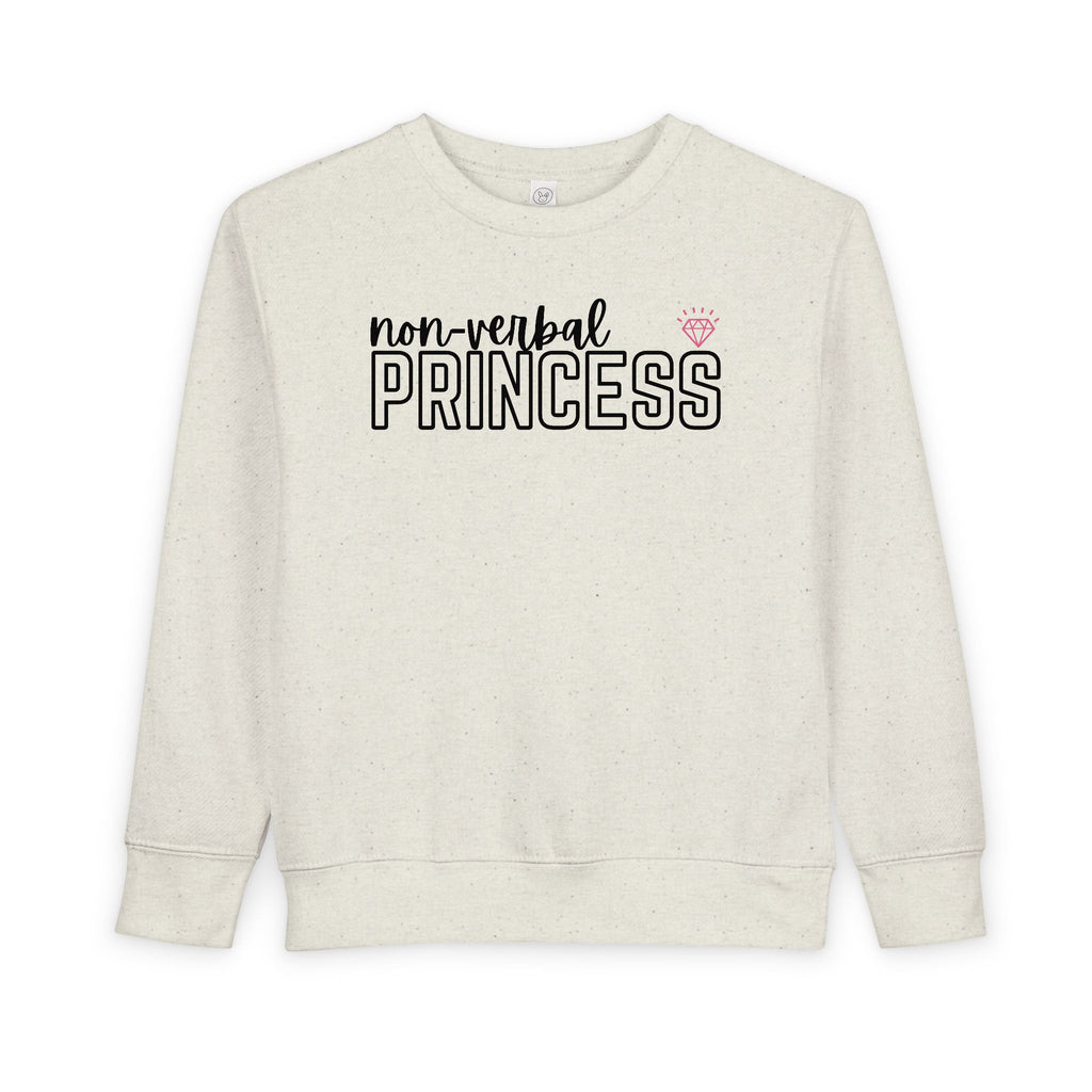 “Non-Verbal Princess” Toddler Sweater