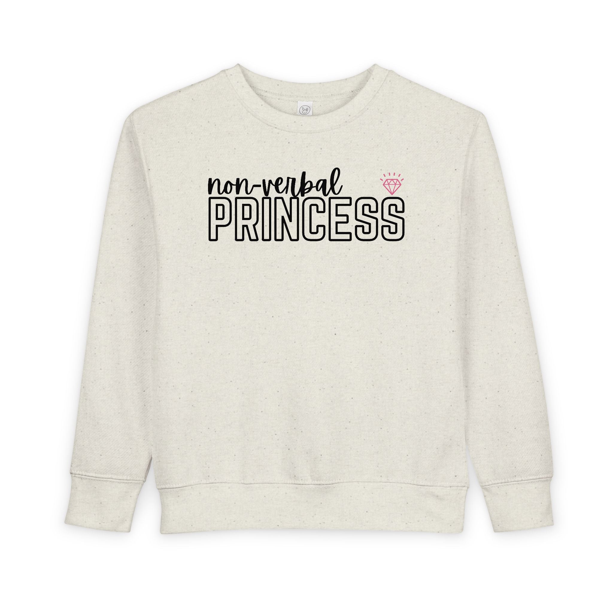 “Non-Verbal Princess” Toddler Sweater