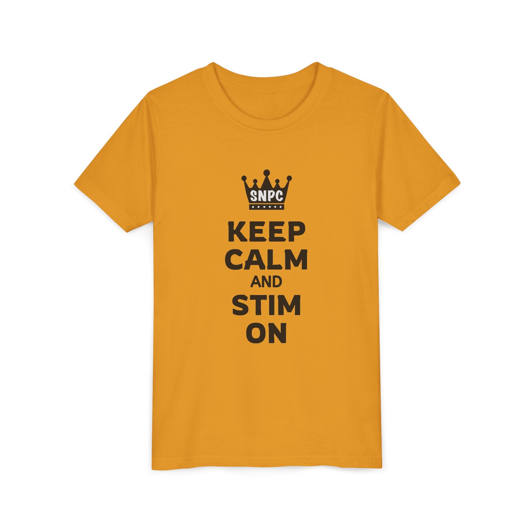 “Keep Calm & Stim On” Youth Tee