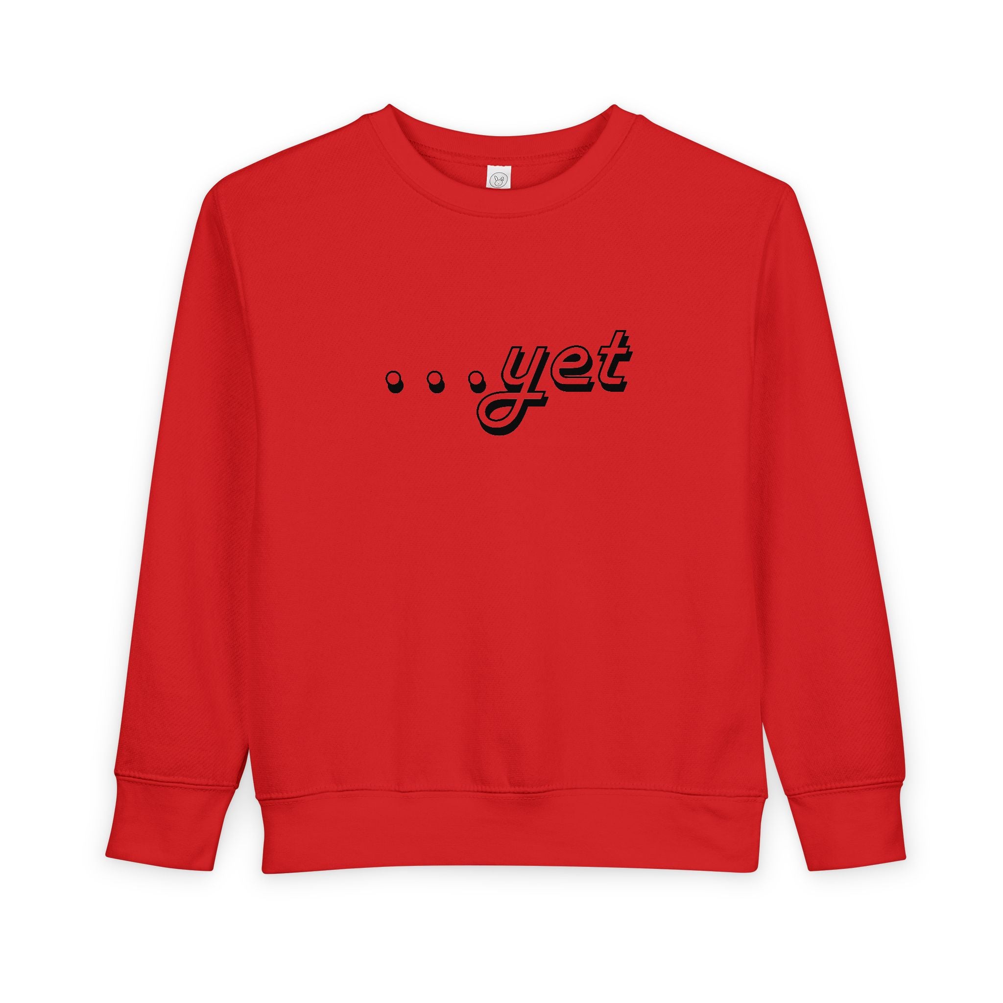"The Power Of ...Yet" Toddler Sweater