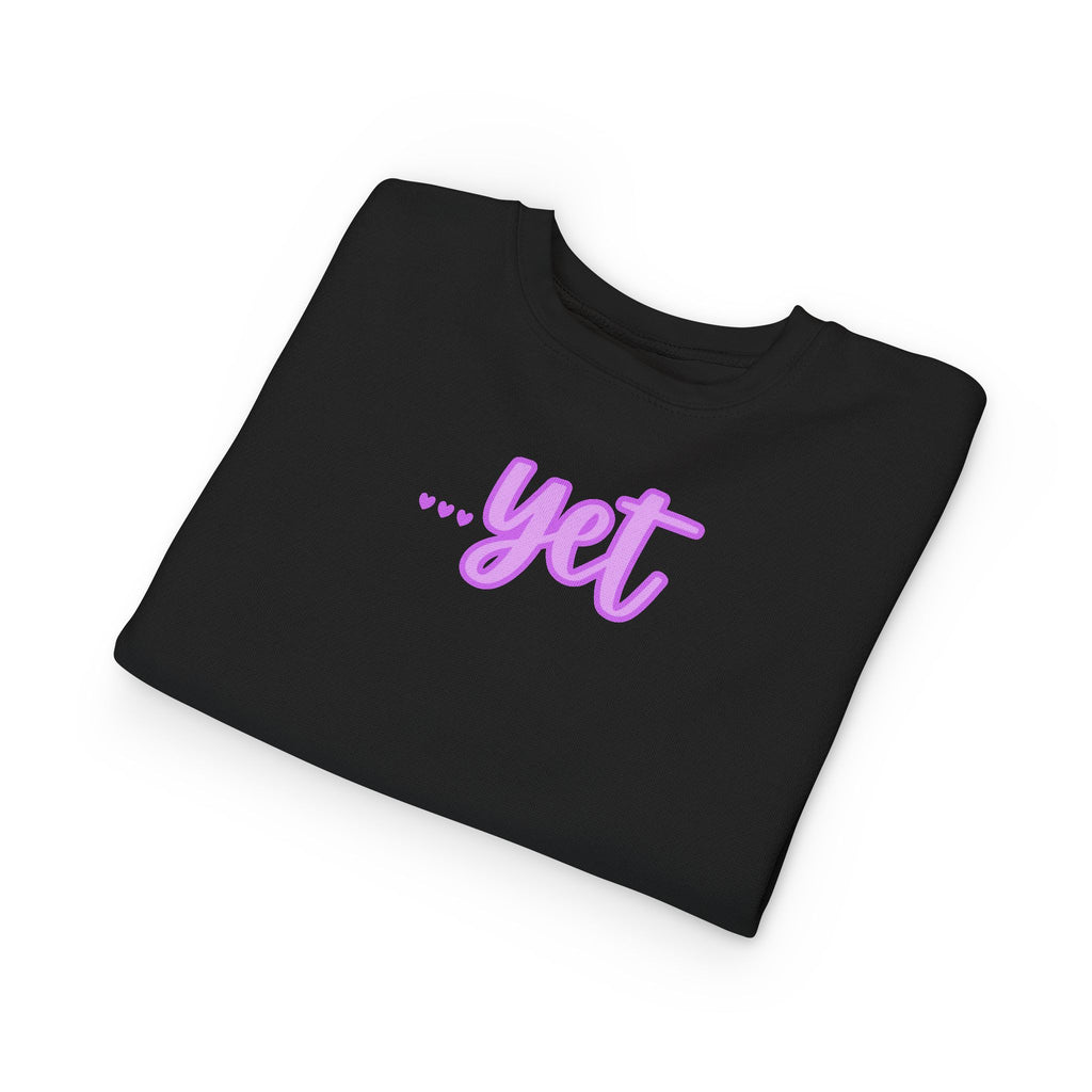 "The Power Of ...Yet (Hearts)" Toddler Sweater