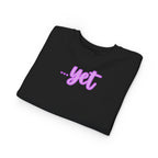 "The Power Of ...Yet (Hearts)" Toddler Sweater