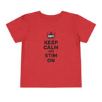 “Keep Calm & Stim On” Toddler Tee