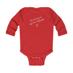 “Screaming Is My Love Language” Infant Long Sleeve Onesie