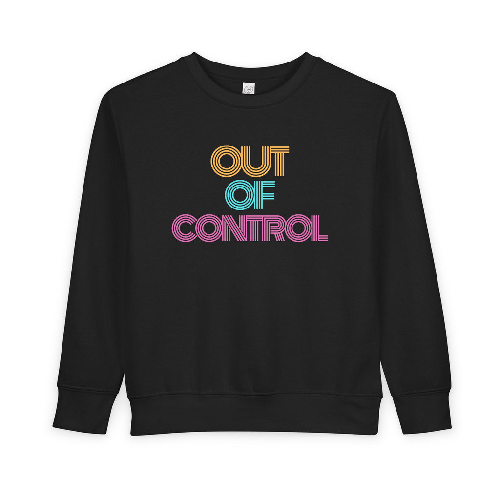 “Out Of Control” Toddler Sweater