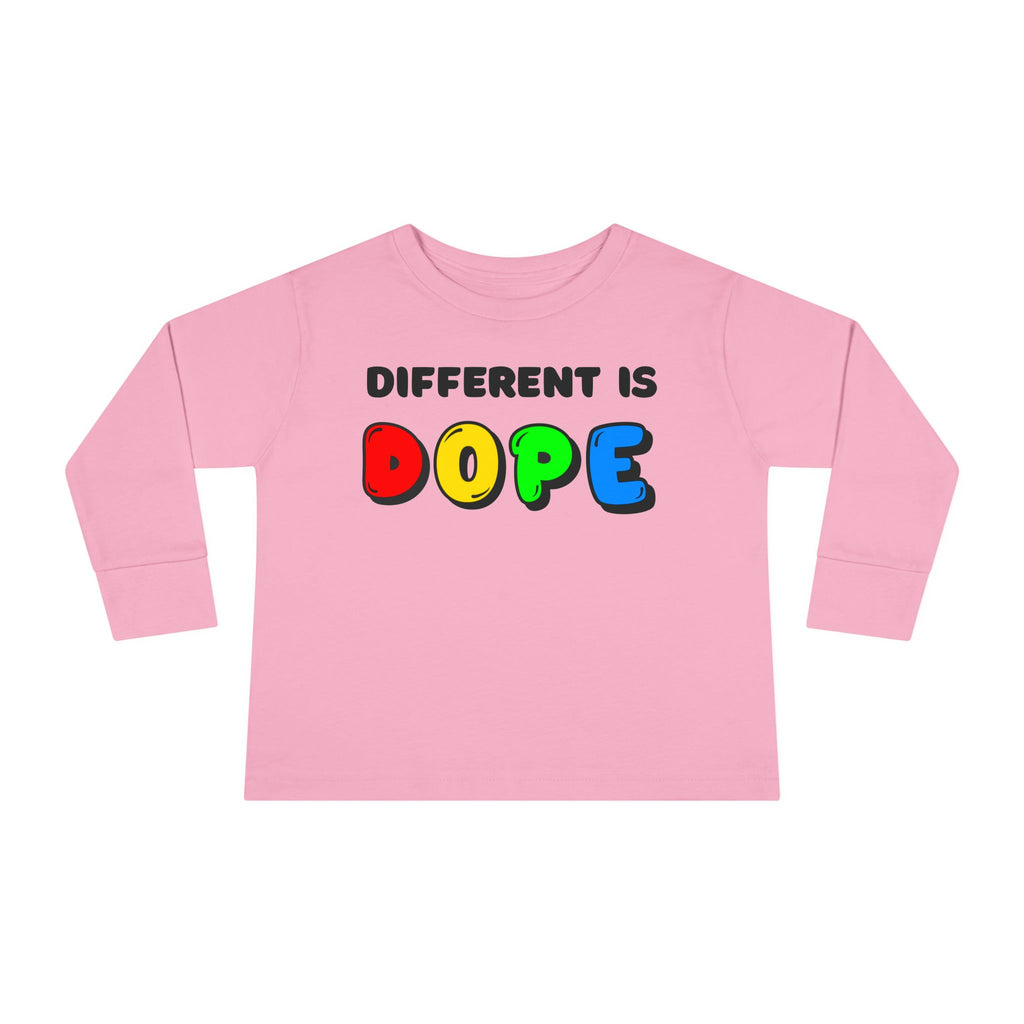 “Different Is Dope” Toddler Long Sleeve