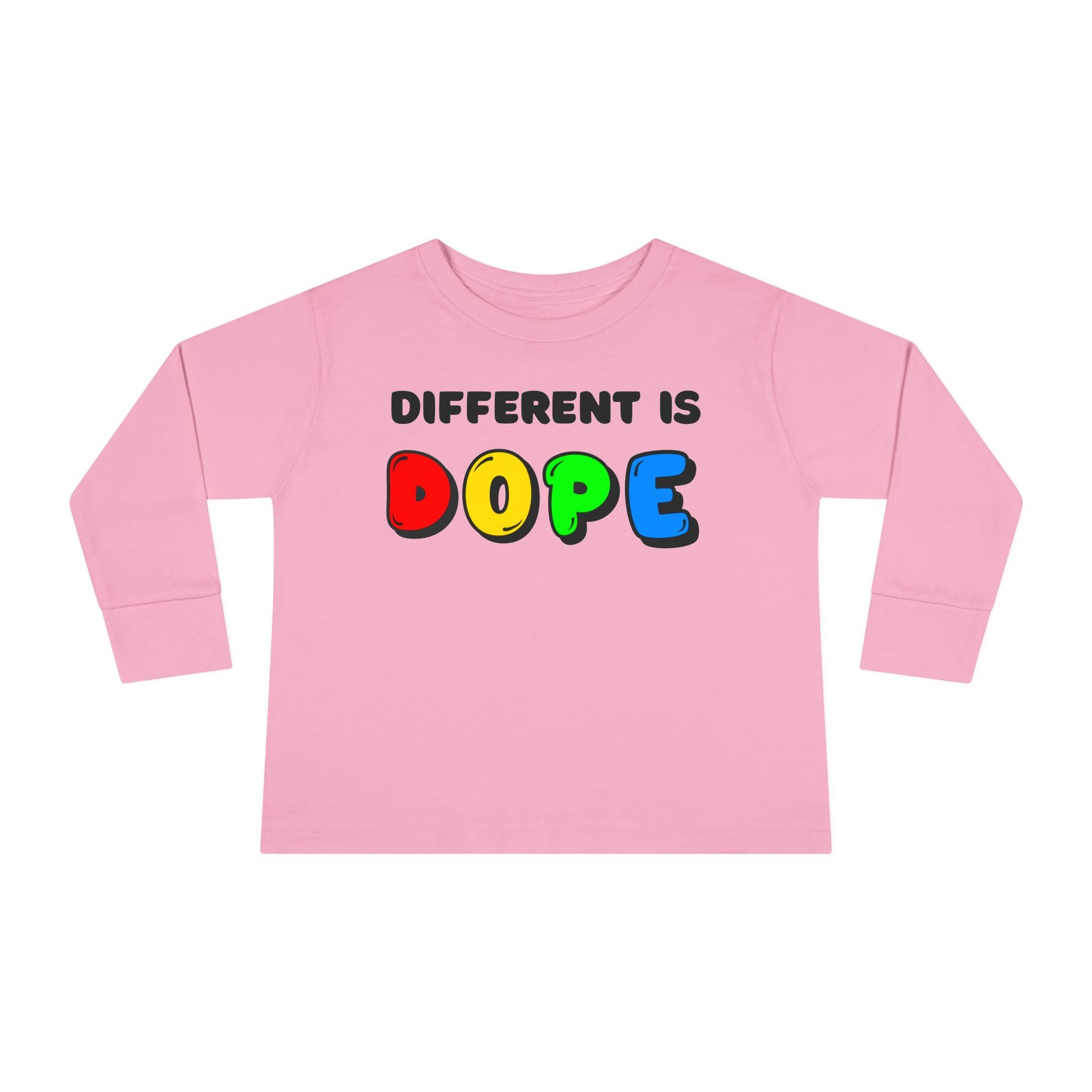“Different Is Dope” Toddler Long Sleeve