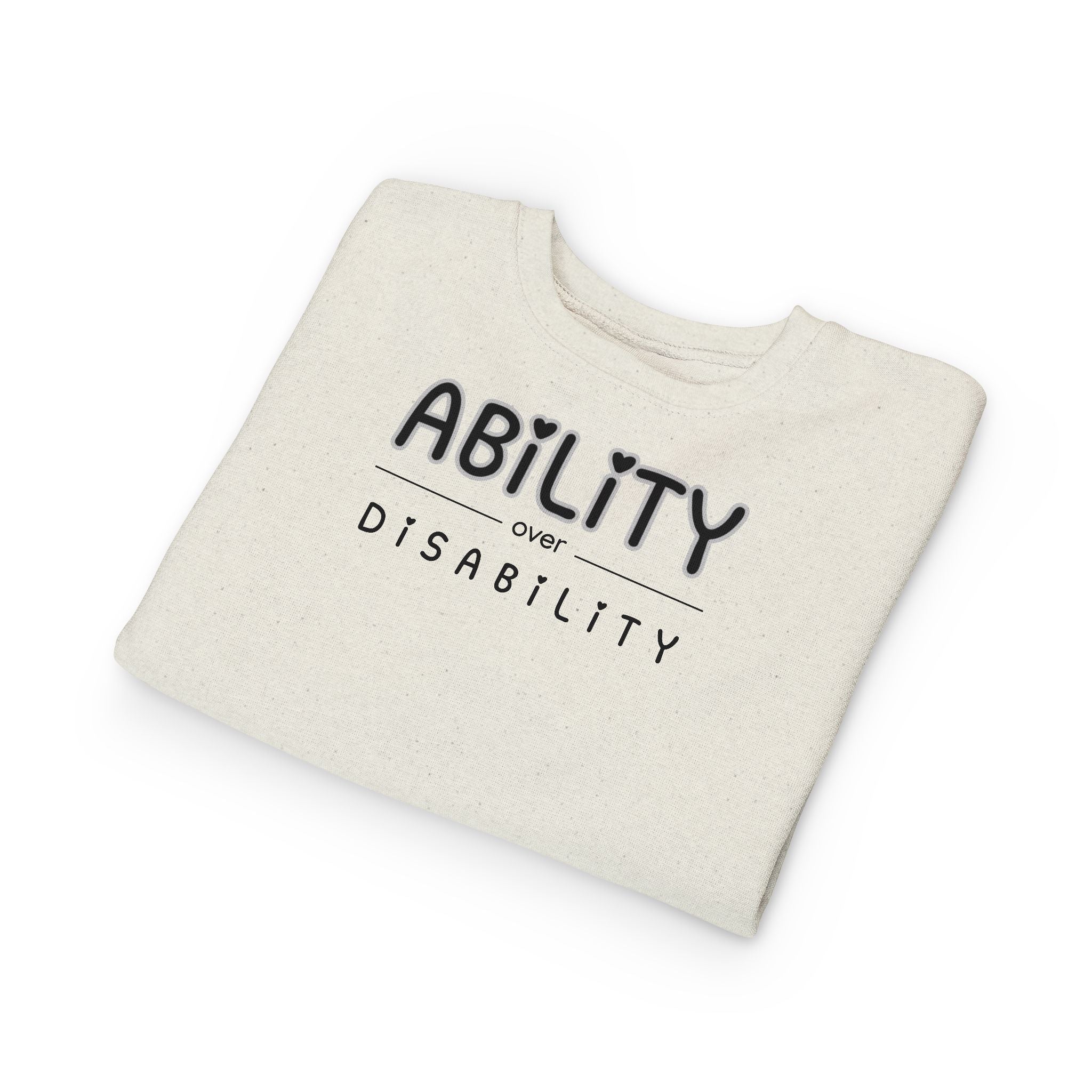 “Ability Over Disability” Toddler Sweater