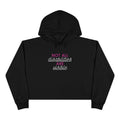 “Not All Disabilities Are Visible” Women’s Cropped Hoodie