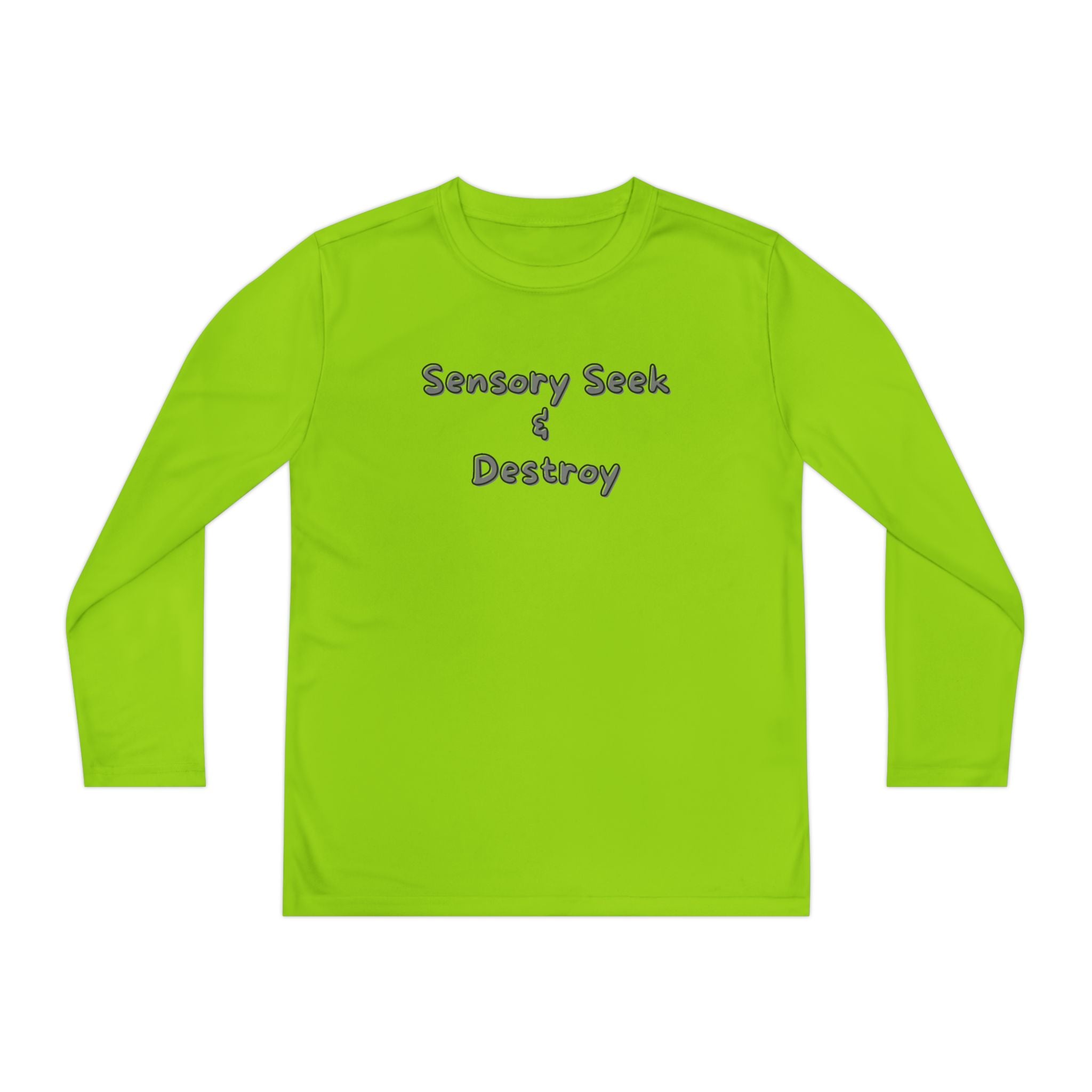 "Sensory Seek & Destroy" Youth Long Sleeve