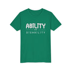 “Ability Over Disability” Youth Tee