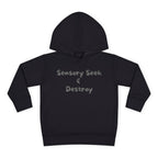 “Sensory Seek & Destroy” Toddler Hoodie