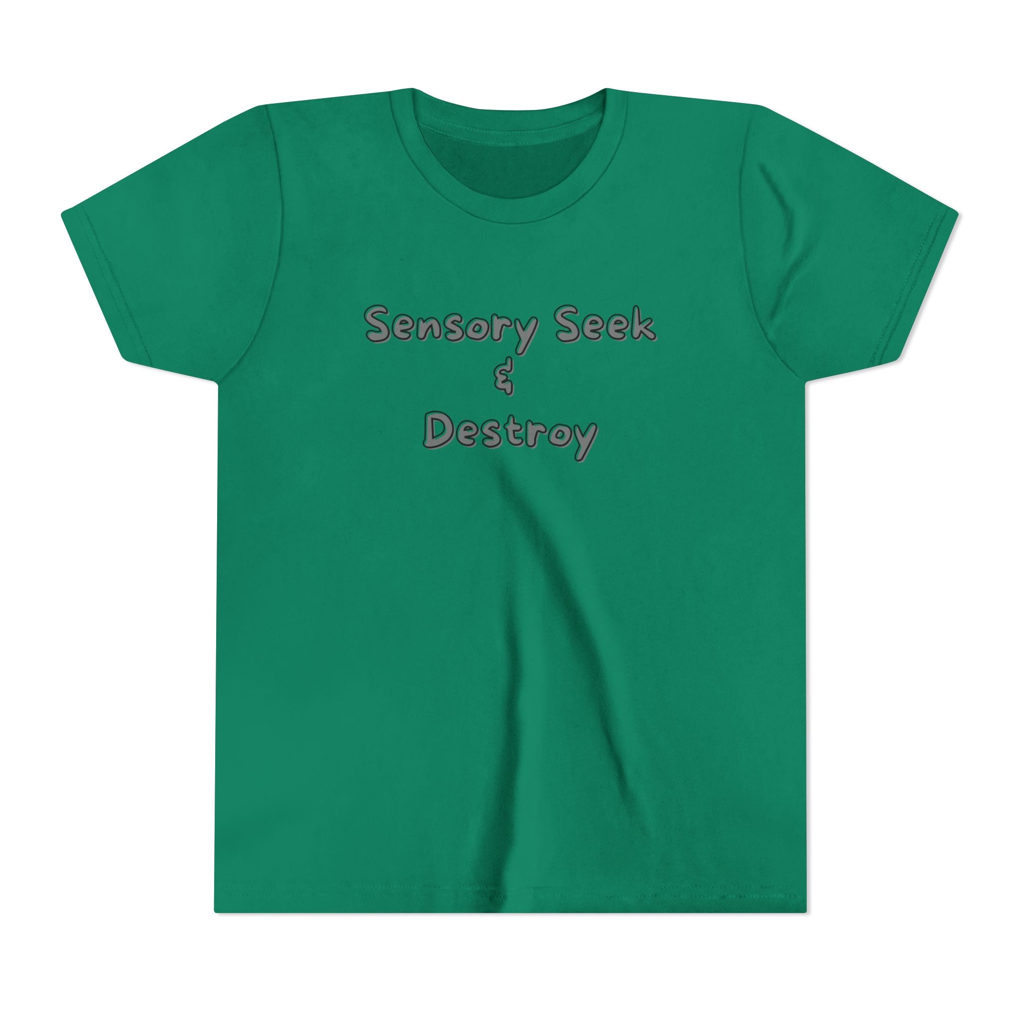“Sensory Seek & Destroy” Youth Tee