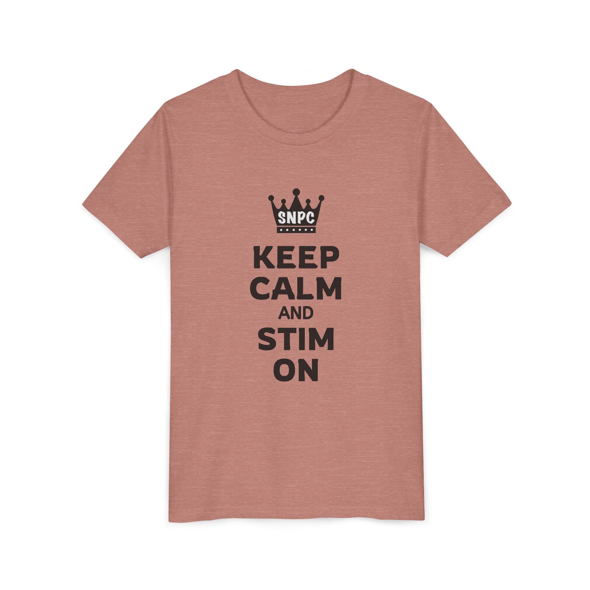 “Keep Calm & Stim On” Youth Tee
