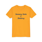 “Sensory Seek & Destroy” Youth Tee