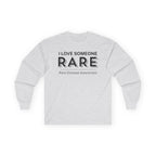 “I Love Someone Rare” Men’s Long Sleeve