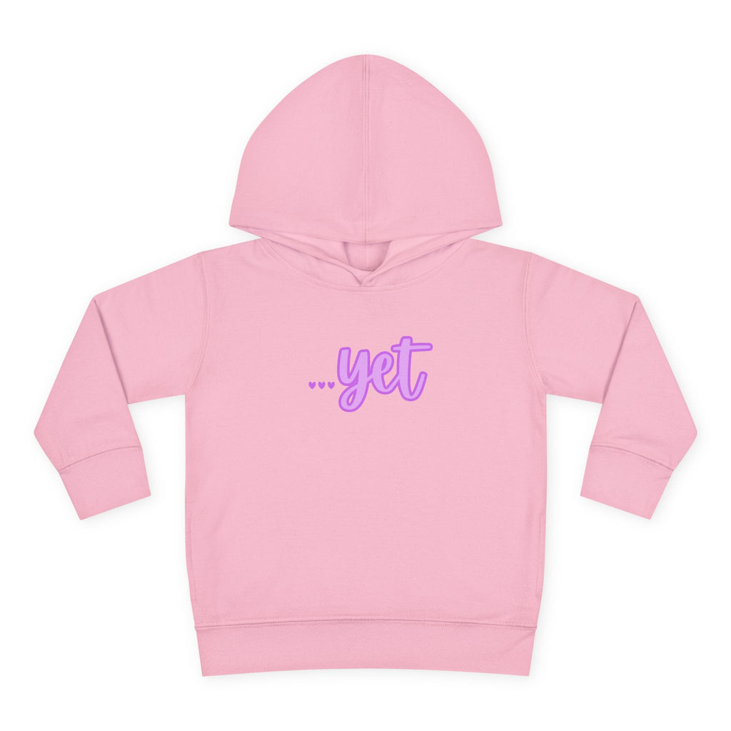 "The Power Of ...Yet (Hearts)" Toddler Hoodie