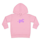 "The Power Of ...Yet (Hearts)" Toddler Hoodie
