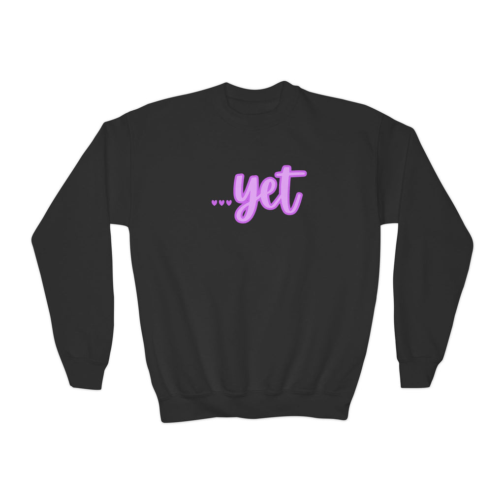"The Power Of ...Yet (Hearts)" Youth Sweater