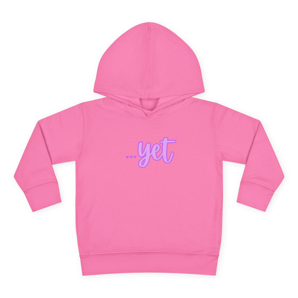 "The Power Of ...Yet (Hearts)" Toddler Hoodie