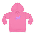 "The Power Of ...Yet (Hearts)" Toddler Hoodie