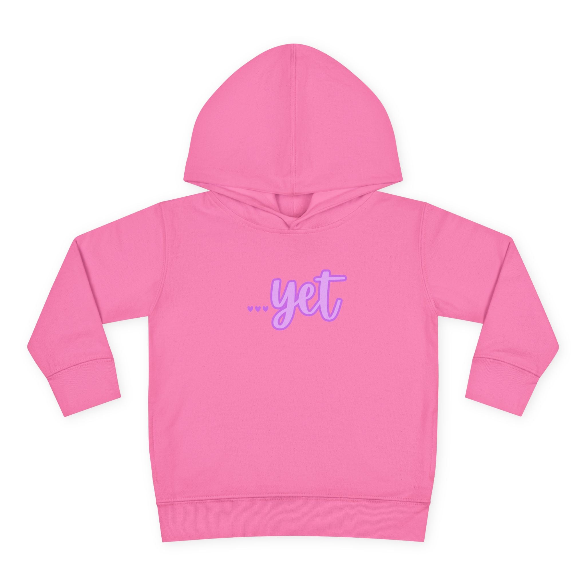 "The Power Of ...Yet (Hearts)" Toddler Hoodie