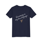 “Screaming Is My Love Language” Youth Tee