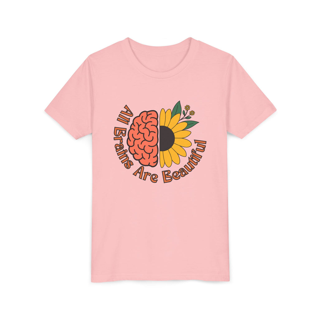“All Brains Are Beautiful” Youth Tee