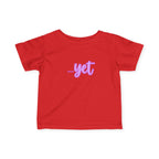 “The Power Of …Yet (Hearts)” Infant Tee