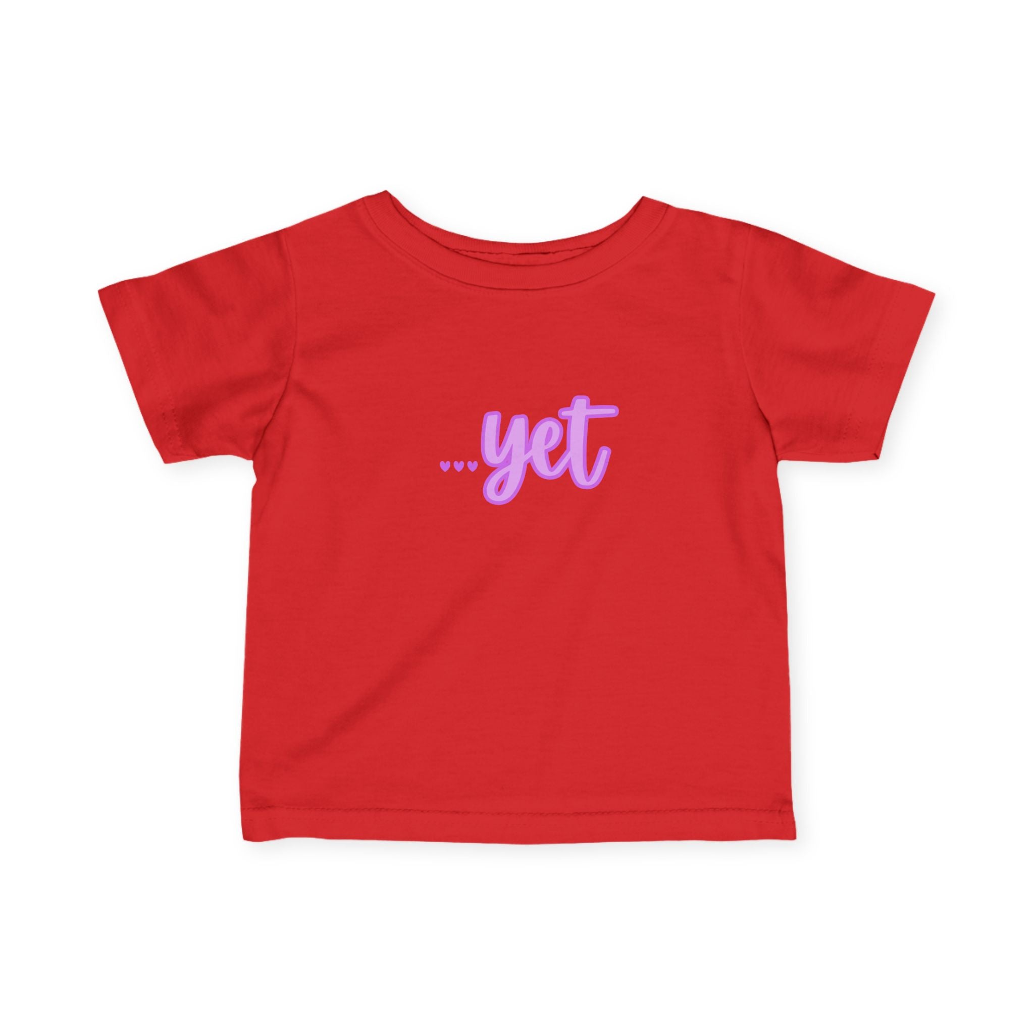 “The Power Of …Yet (Hearts)” Infant Tee