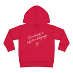 “Screaming Is My Love Language” Toddler Hoodie