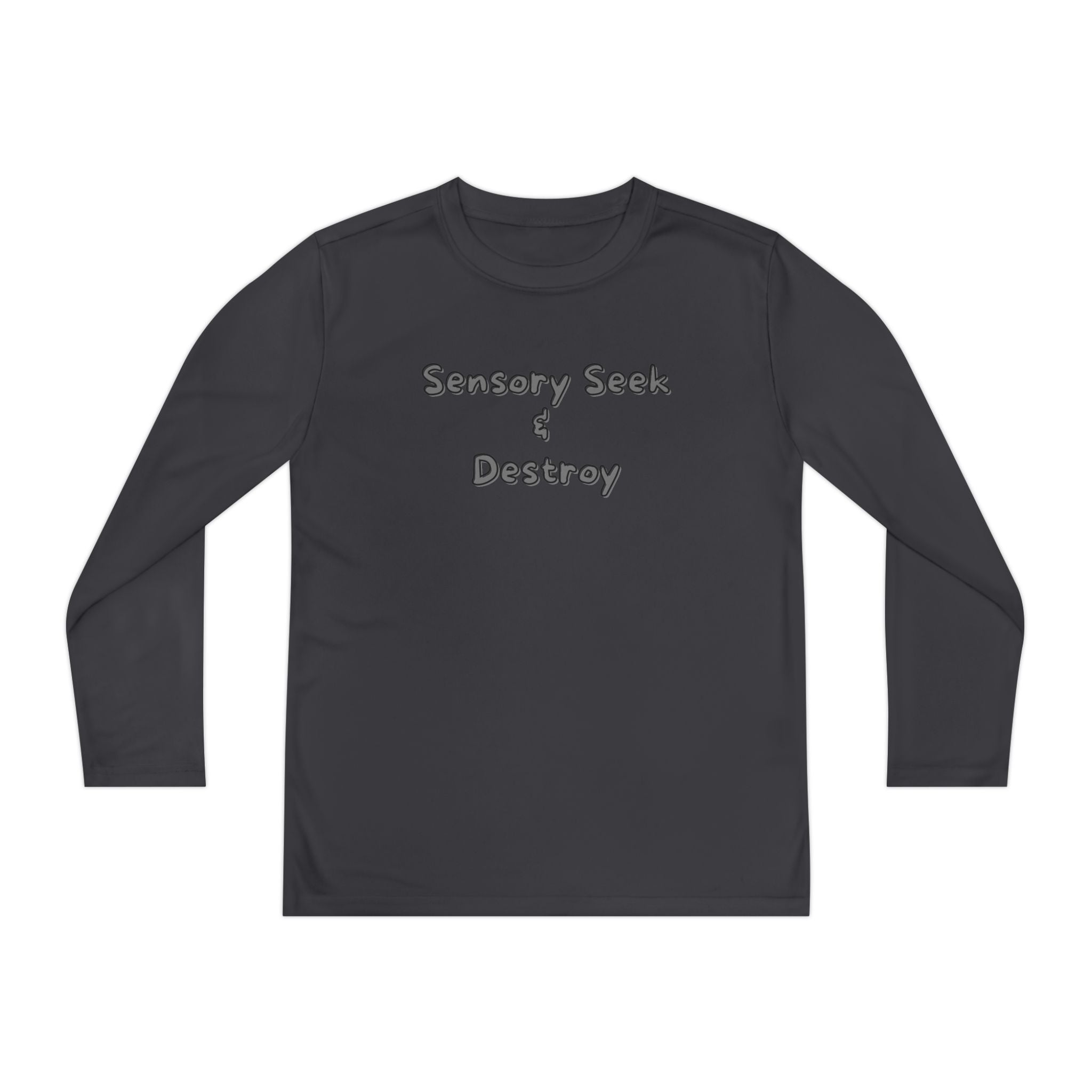 "Sensory Seek & Destroy" Youth Long Sleeve
