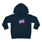 "The Power Of ...Yet (Hearts)" Toddler Hoodie