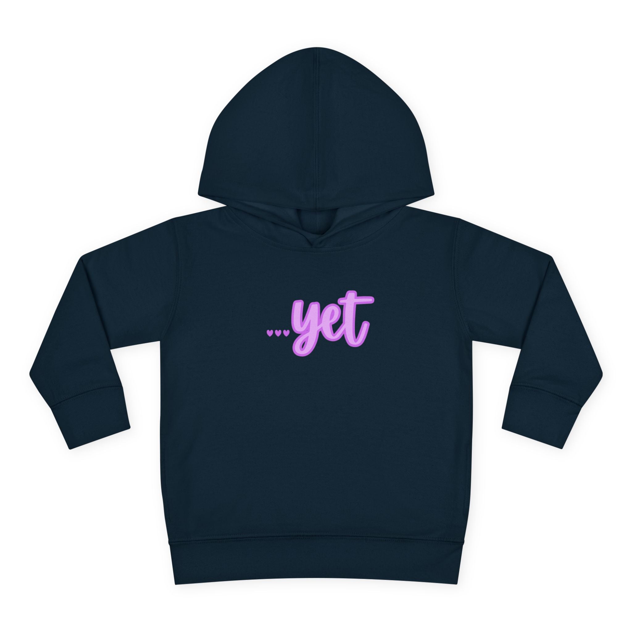 "The Power Of ...Yet (Hearts)" Toddler Hoodie