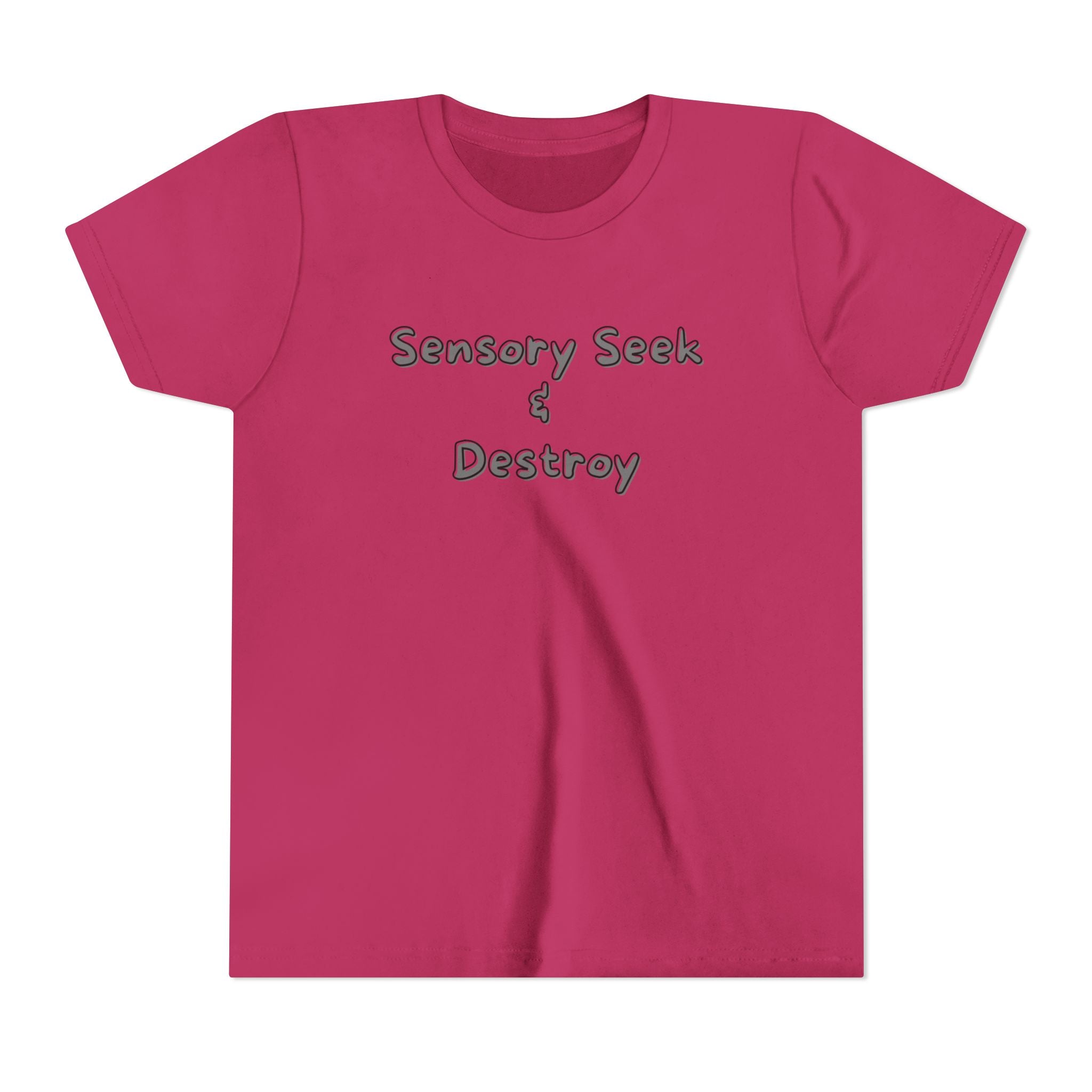 “Sensory Seek & Destroy” Youth Tee