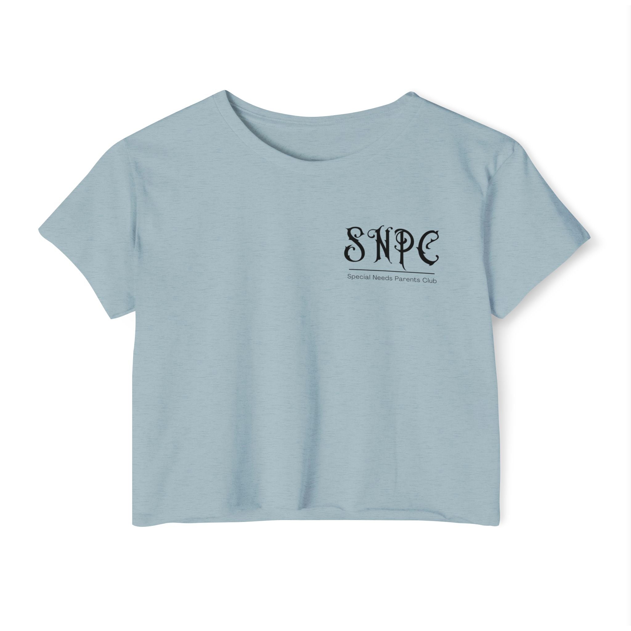 “All Abilities Rock” SNPC Women’s Crop Top