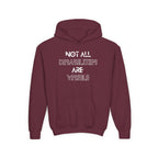 “Not All Disabilities Are Visible” Youth Hoodie