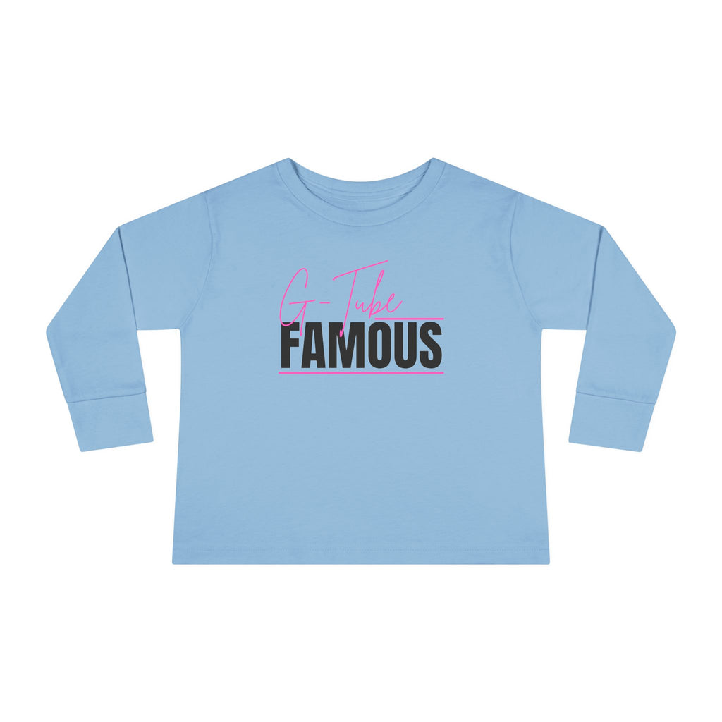 “G-Tube Famous” Toddler Long Sleeve