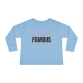 “G-Tube Famous” Toddler Long Sleeve