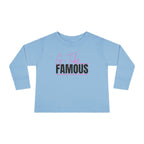 “G-Tube Famous” Toddler Long Sleeve