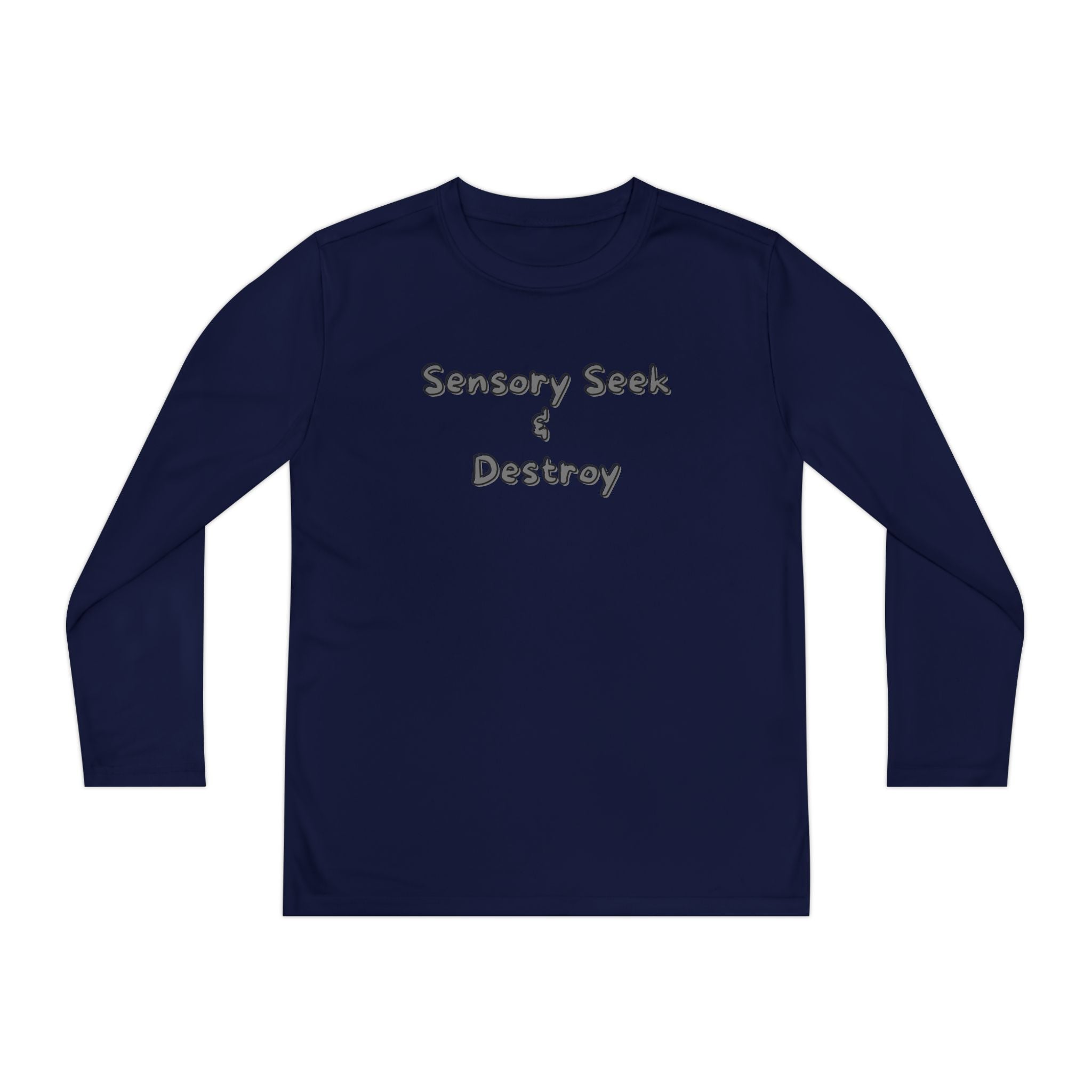 "Sensory Seek & Destroy" Youth Long Sleeve