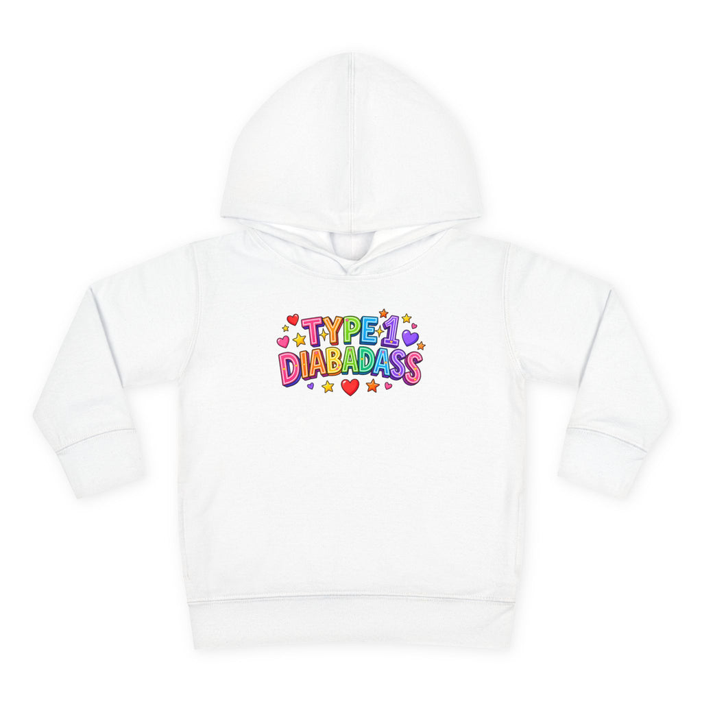 “Type 1 Diabadass” Toddler Hoodie